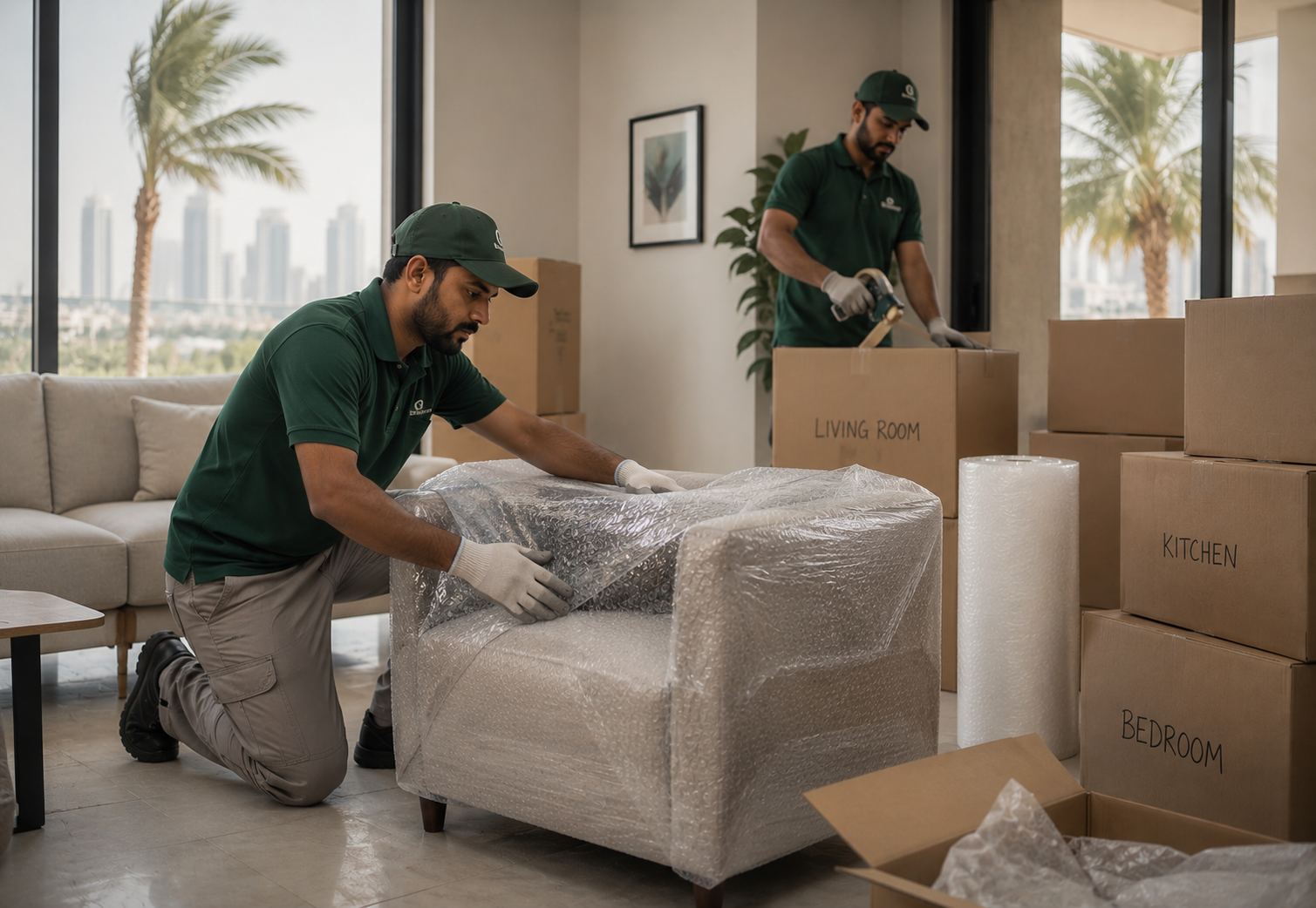 Packing and moving services